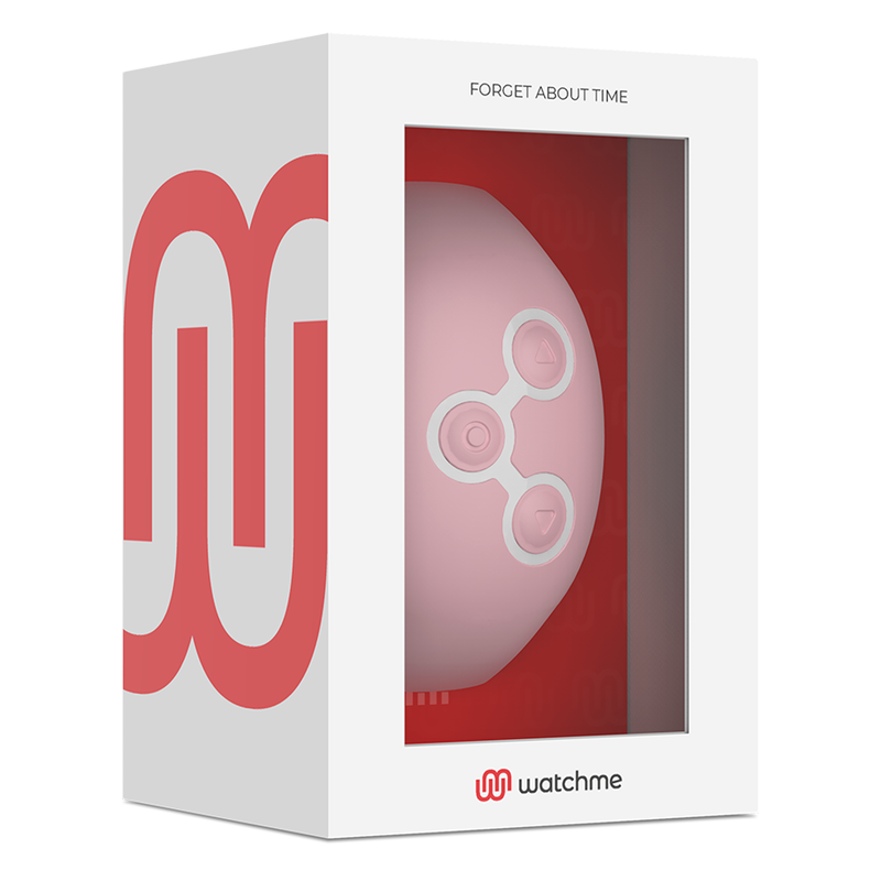 Wireless Technology Vibrator Watch - Soft Pink
