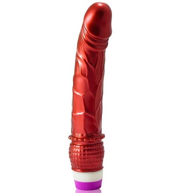 Realistic Red Vibrator 23 cm