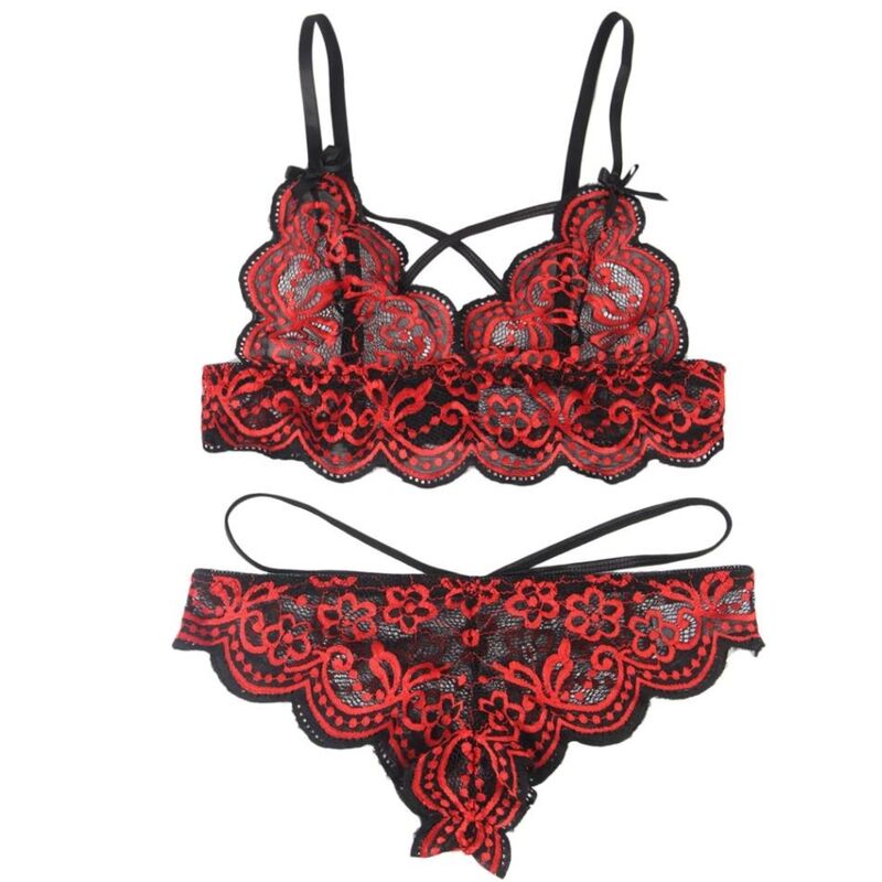 Seductive Lace Top & Panties Set S/M