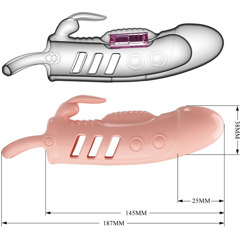 Sloane Natural Rabbit Penis Sheath