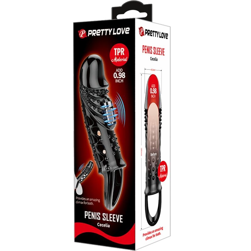 Cecelia Black Premium Penis Sheath