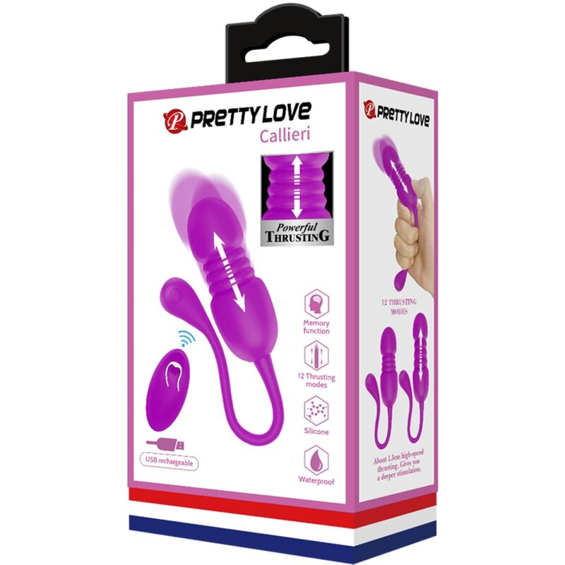 Huevo Vibrador con Control Remoto Callieri
