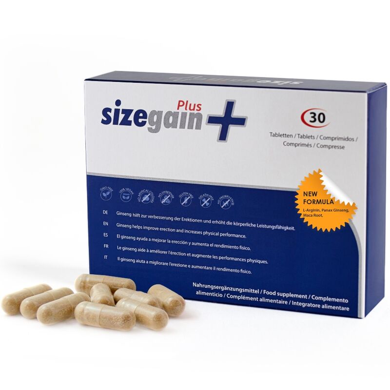 Sizegain Plus Penis Enhancement Pills