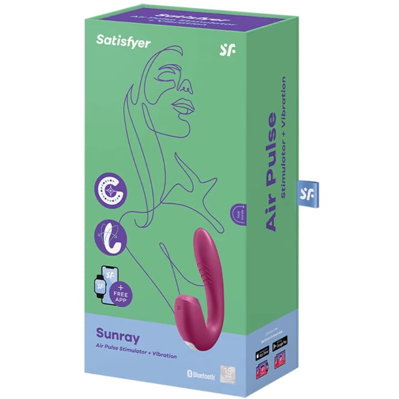 Sunray Stimulator Vibrator - App Controlled