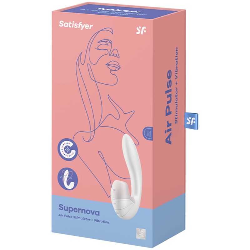 Supernova Air Pulse Stimulator White