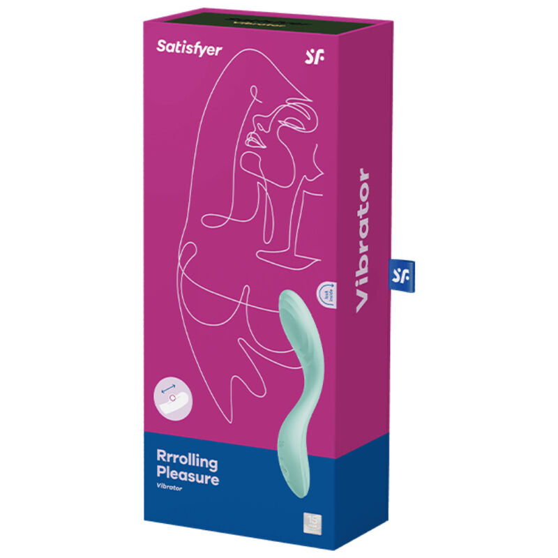 Vibrador para Punto G Rrrolling Pleasure (Verde)