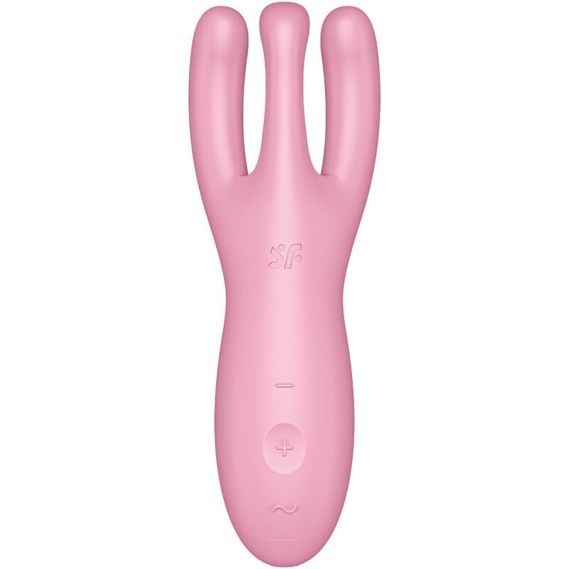 Threesome 4 App-Controlled Pink Vibrator