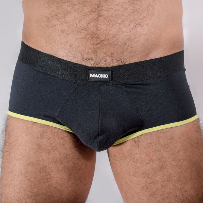 Ms24A Brief Dark Yellow Lingerie Underpants S