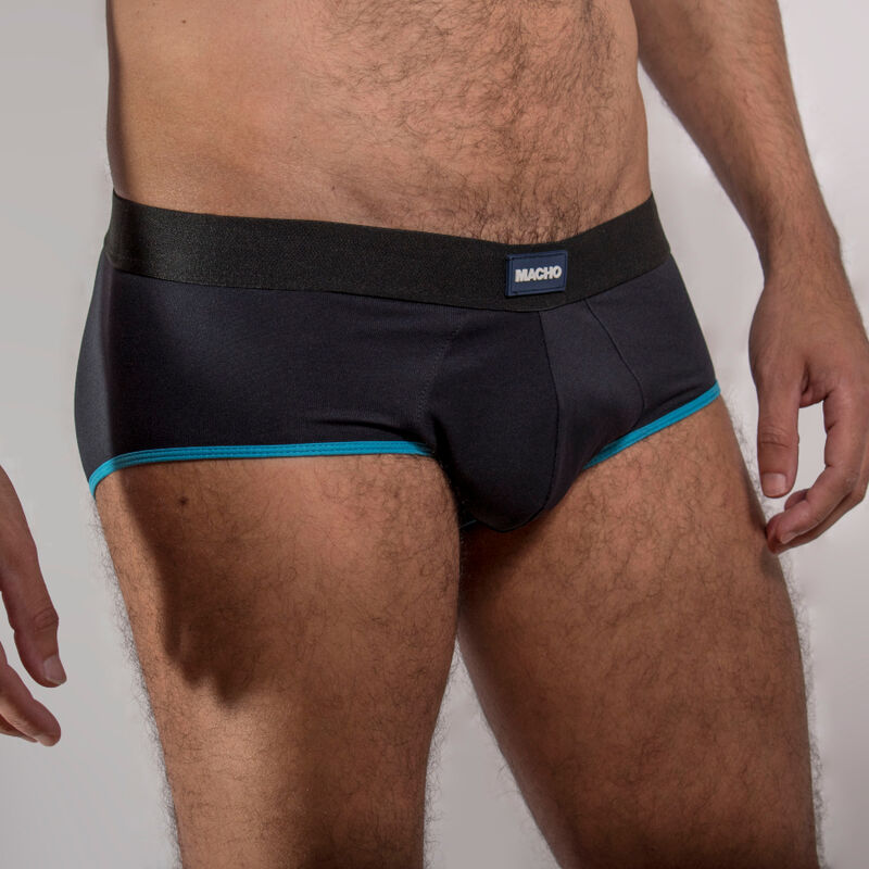Ms24B Dark Blue Lingerie Briefs - L