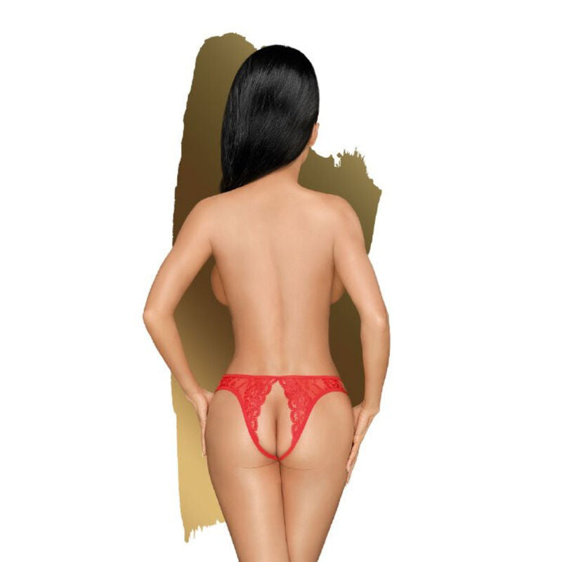 Naughty Valentine Red Thong S/M