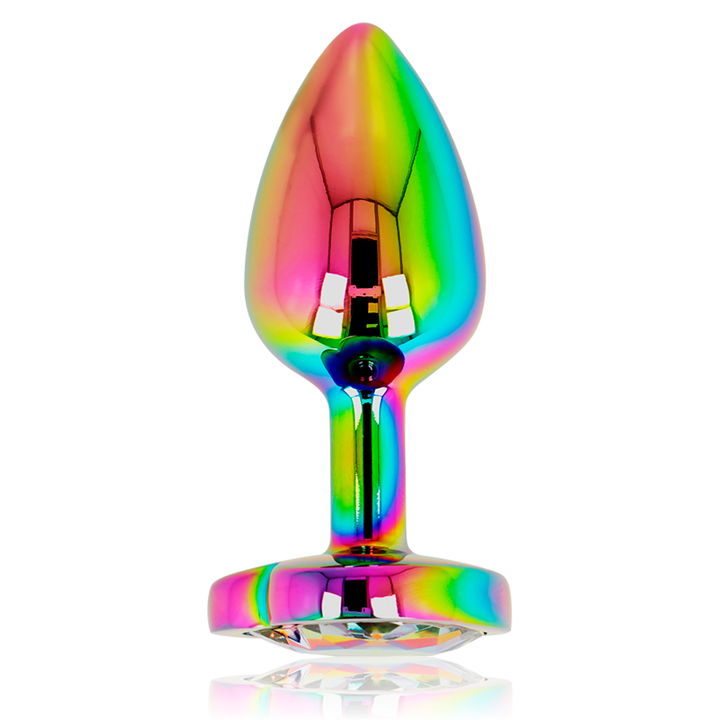 Small Heart Anal Plug - Iridescent