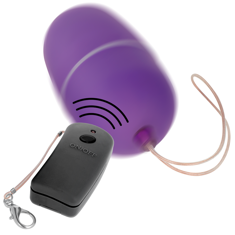 Purple Remote Control Vibrating Egg