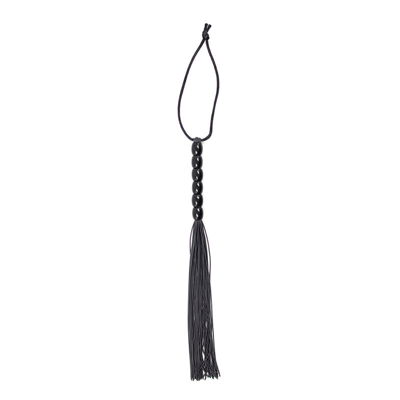 Ribbed Silicone Flogger - 22cm