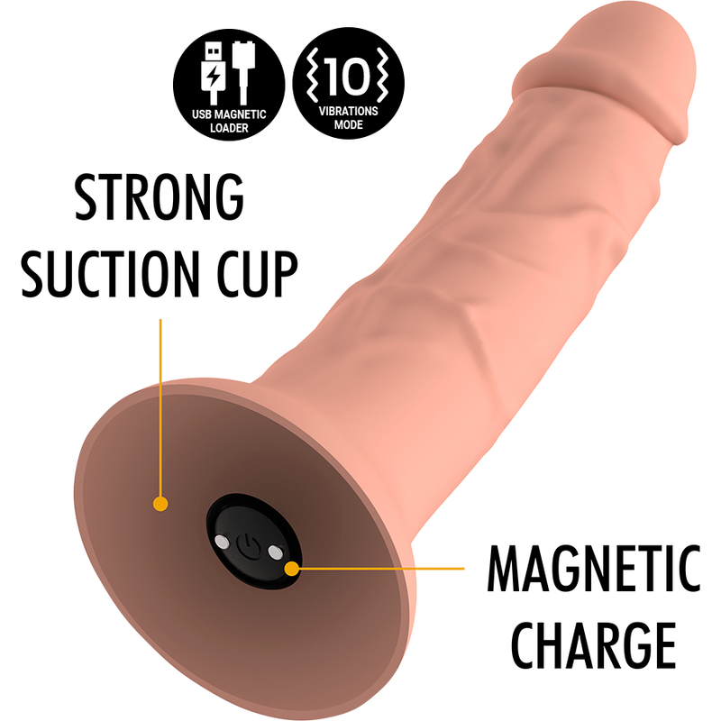 Asher Original S Dildo - Vibrator Compatible
