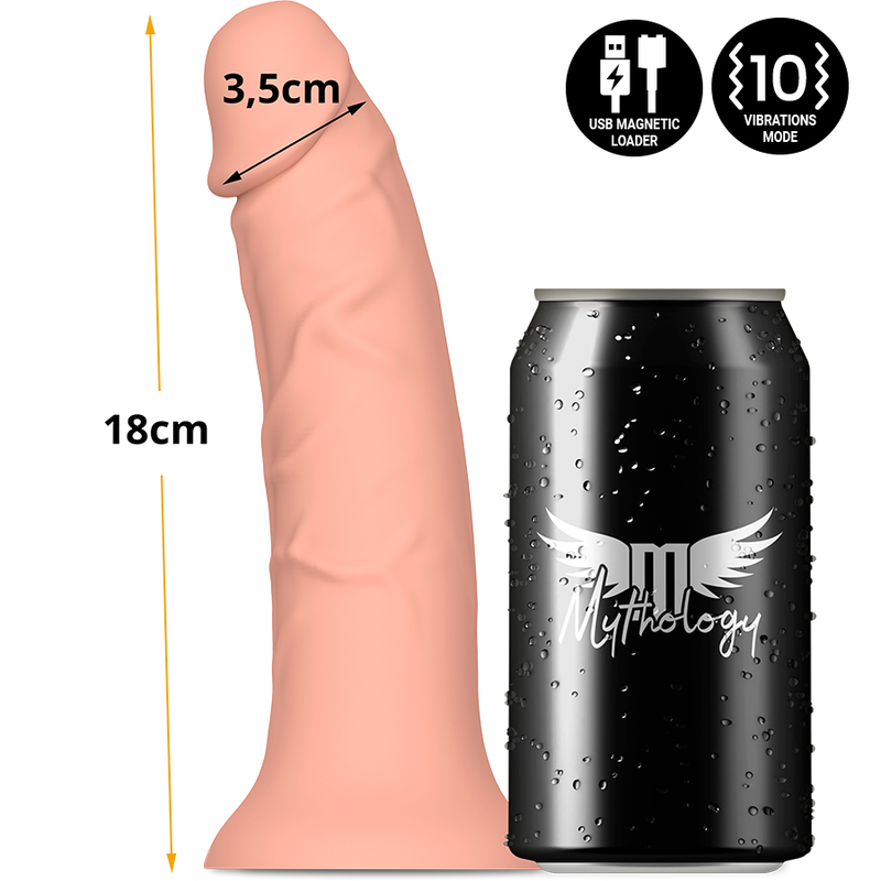 Asher Original S Dildo - Vibrator Compatible