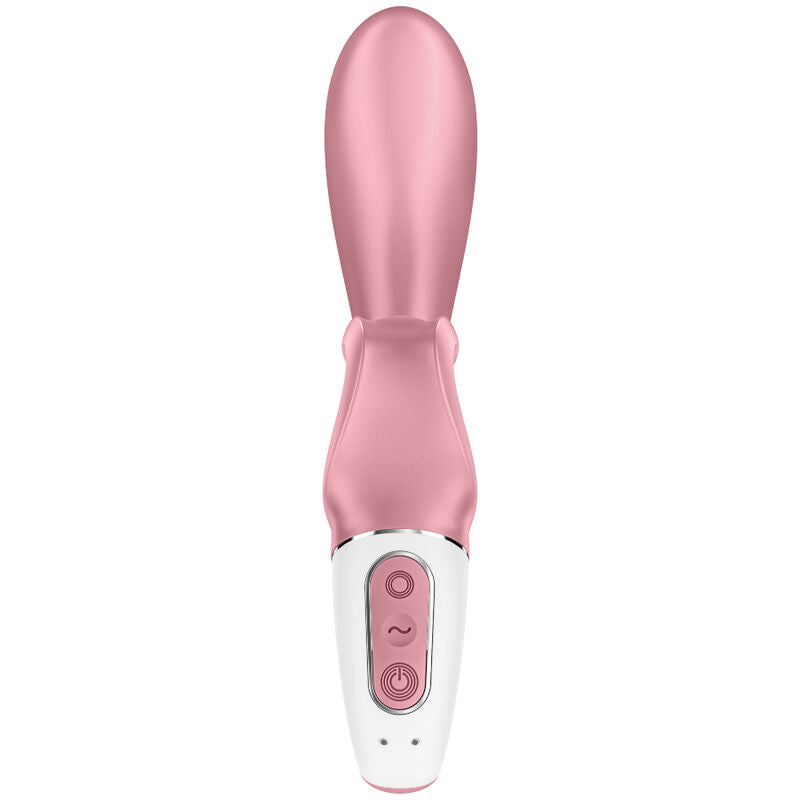 Vibrador Rabbit Hug Me con Control por Aplicación - Rosa