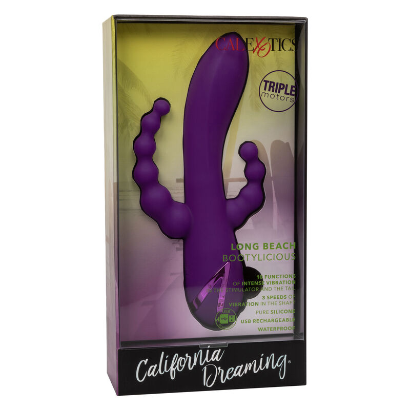 Long Beach Bootylicious Purple Sex Toy