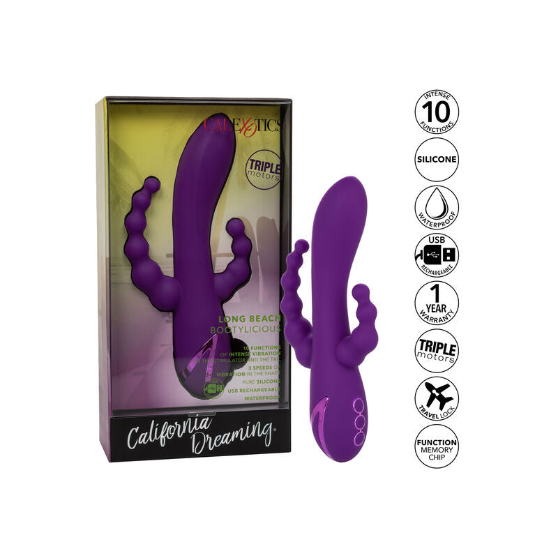 Long Beach Bootylicious Purple Sex Toy