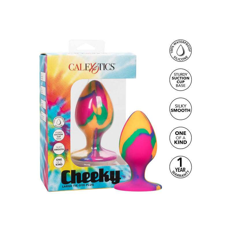Tie-Dye Large Anal Plug