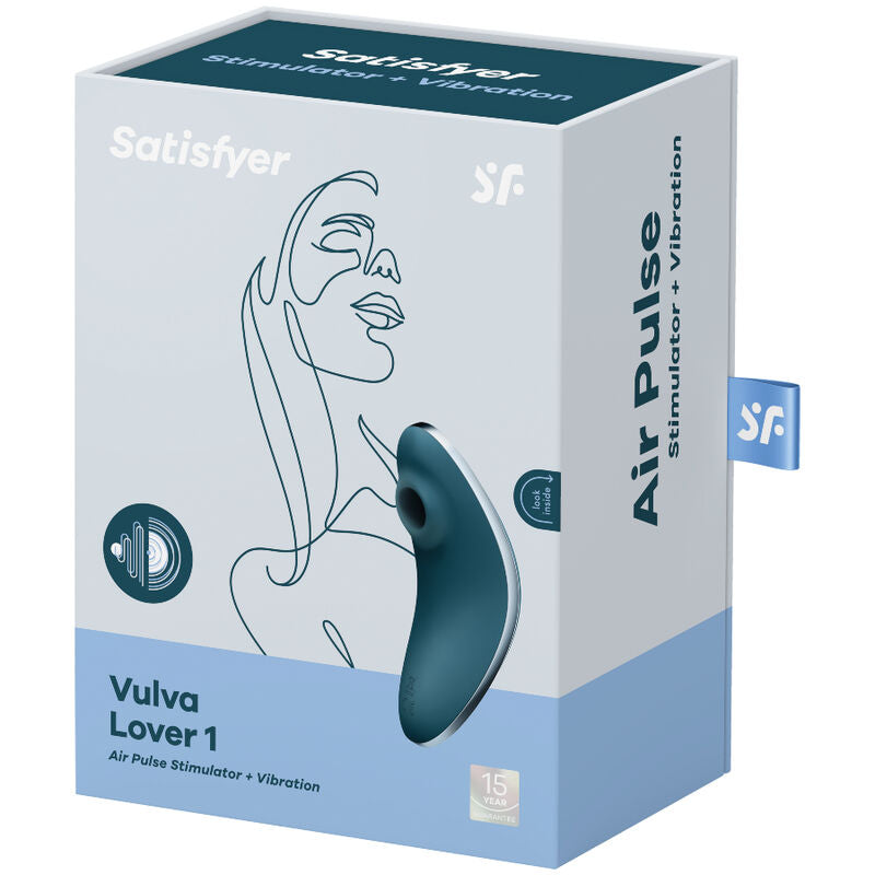 Vulva Lover 1 Air Pulse Stimulator Blue