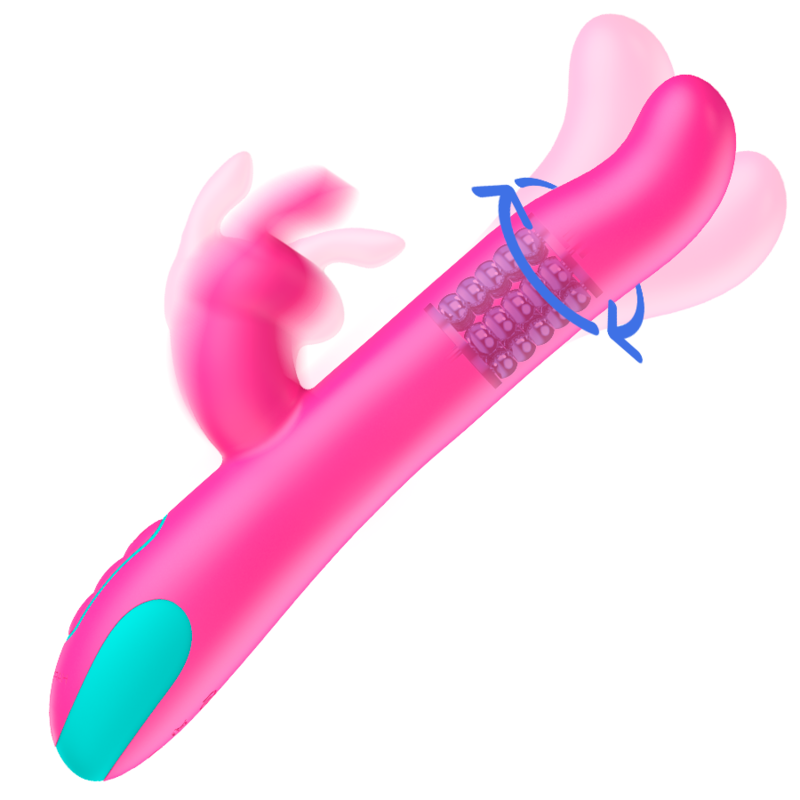 Pluto Rabbit Vibrator with Rotator
