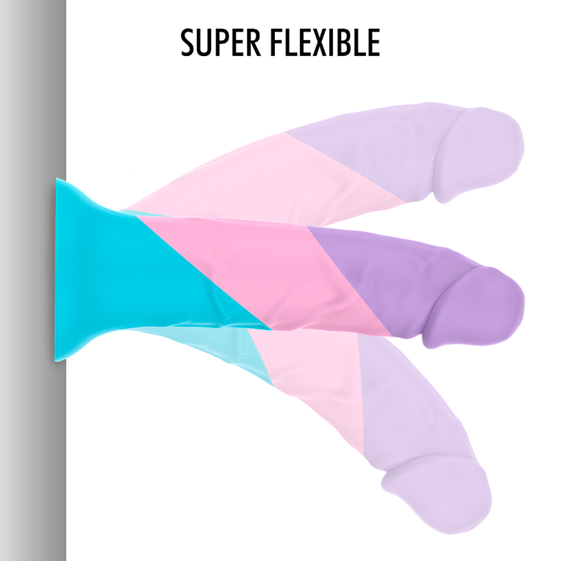 Asher Pastel Realistic Silicone Dildo