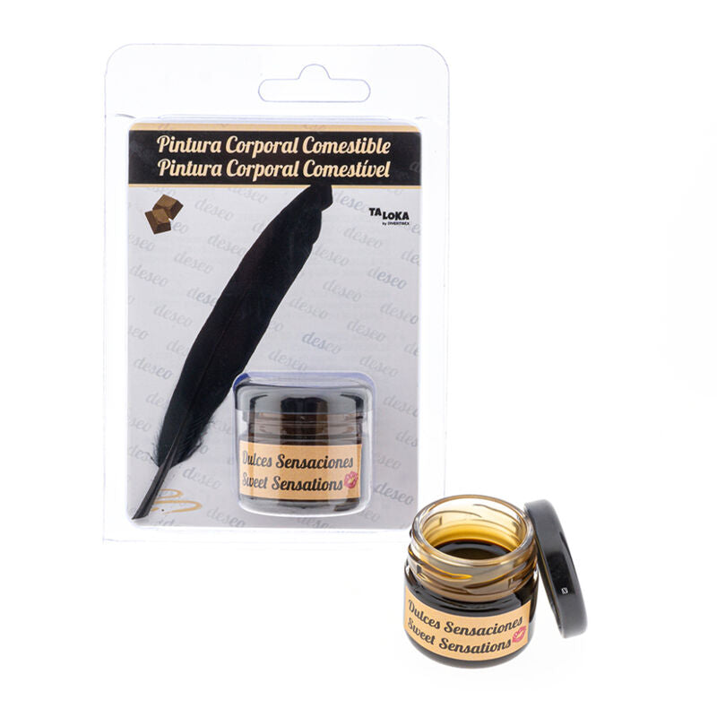 Tinta Corporal Comestível Sensual de Chocolate