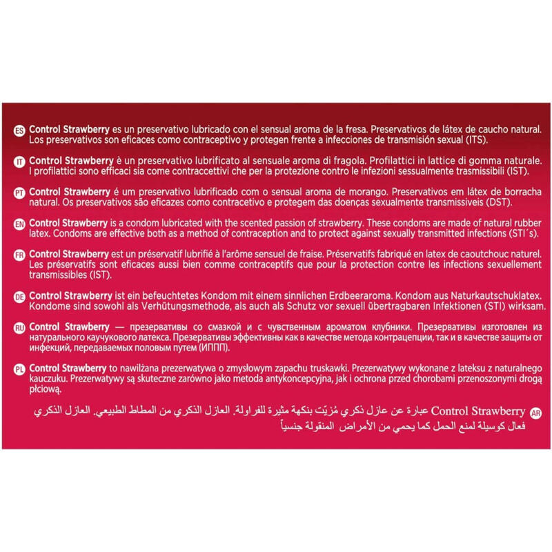 Adapta Strawberry Condoms (144 Pack)