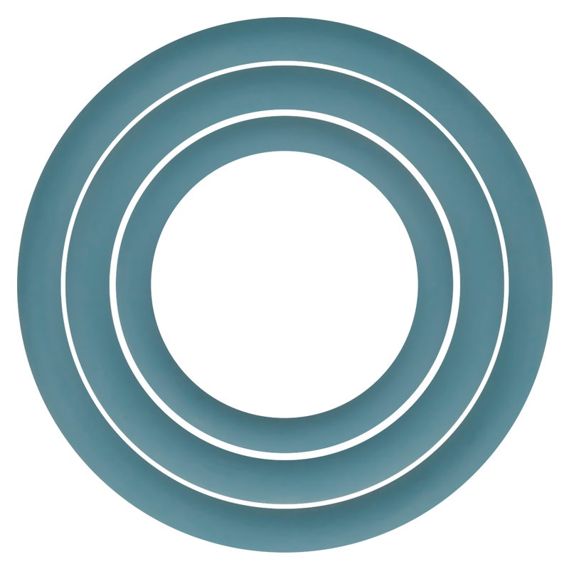 Set de 3 Anillos Azules para Pene y Testículos