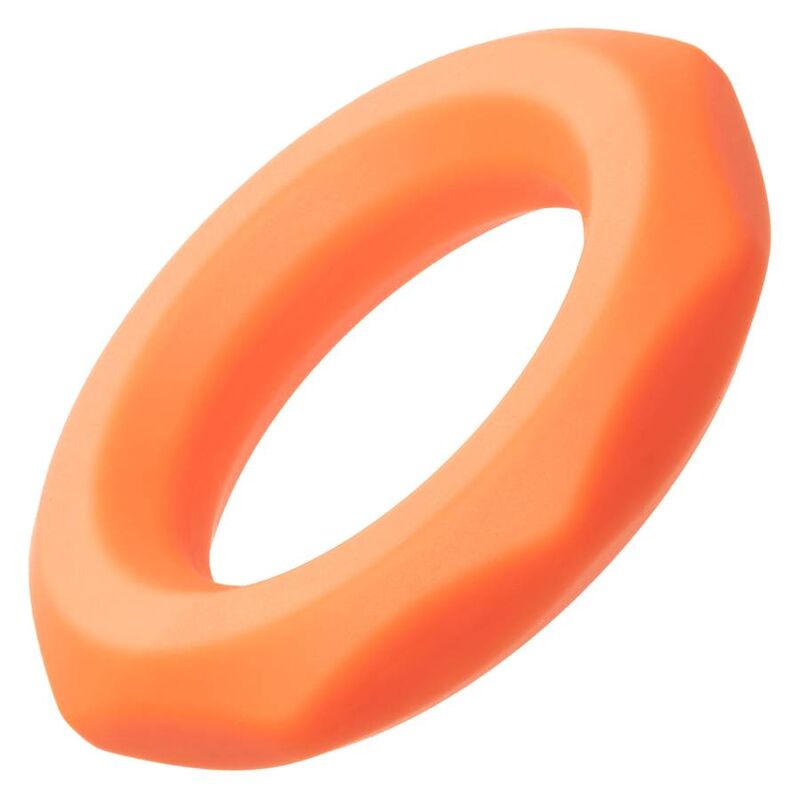 Anillo de Placer Sexágono Alpha Naranja