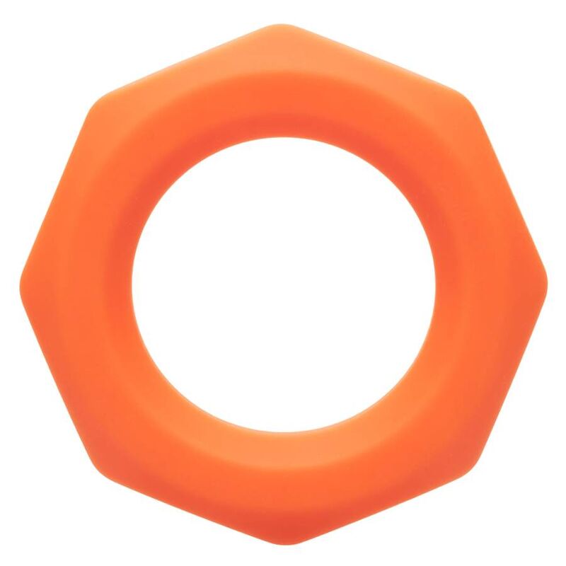 Anillo de Placer Sexágono Alpha Naranja