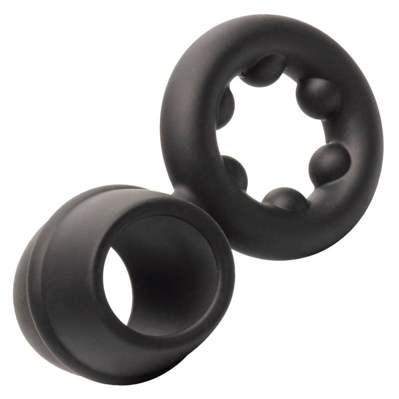 Alpha Dual Magnum Cock Ring - Black