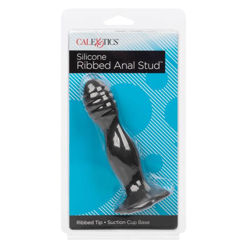 Ribbed Anal Stud Pleasure Toy