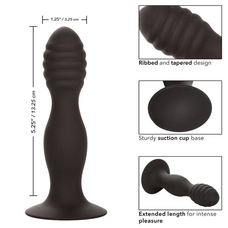 Ribbed Anal Stud Pleasure Toy