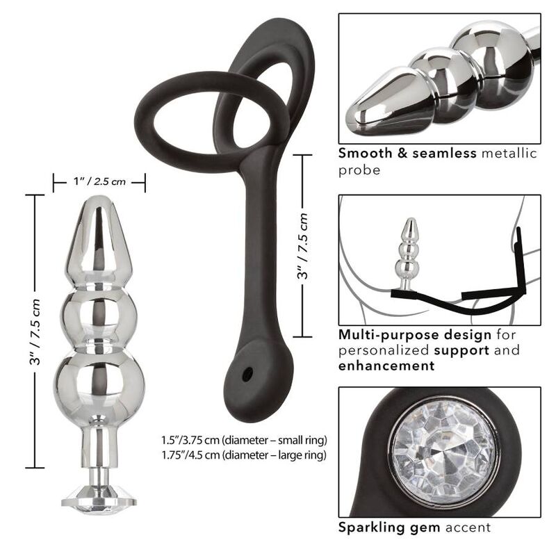 Star Fucker Beaded Anal Plug