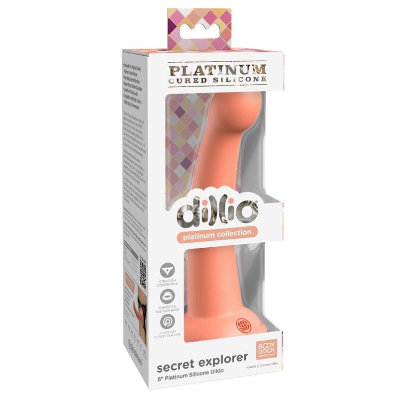 Secret Explorer Orange Pleasure Toy 15.24cm