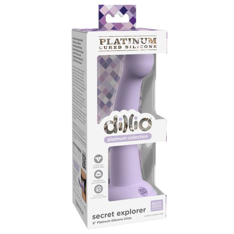 Secret Explorer 15cm Violet Sex Toy