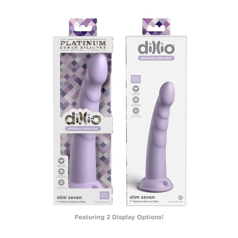 Slim Seven 7-Inch Violet Vibrator