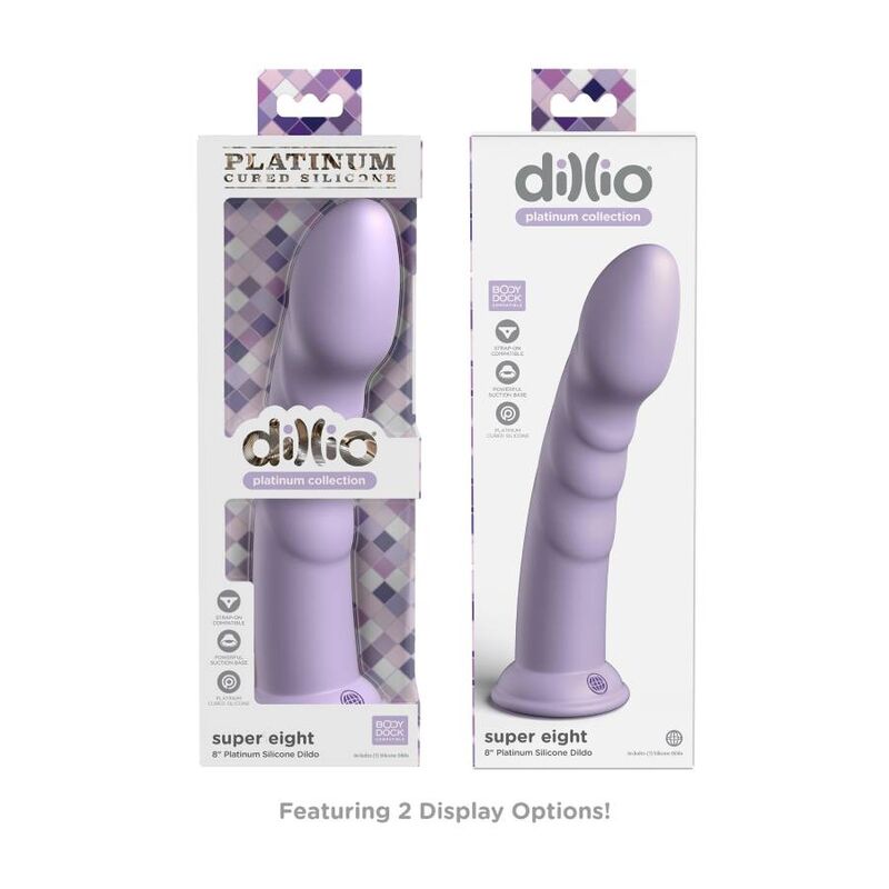 Super Eight 20,32 Cm Violet Sex Toy