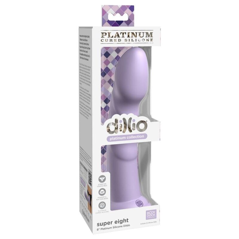 Super Eight 20,32 Cm Violet Sex Toy