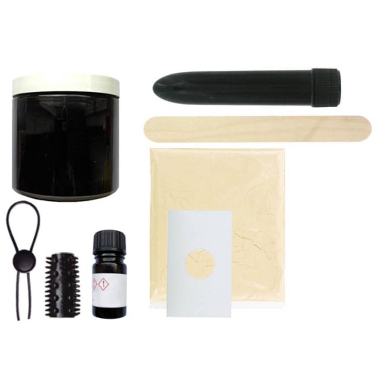 Black Vibrating Penis Cloner Kit
