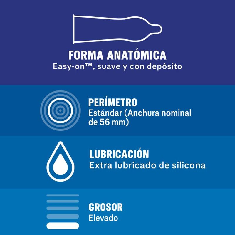 Extra Seguro Condoms - 12 Pack