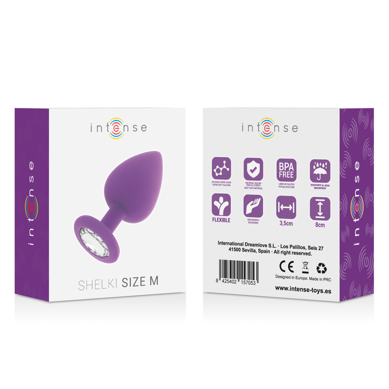 Shelki M Lilac Anal Plug
