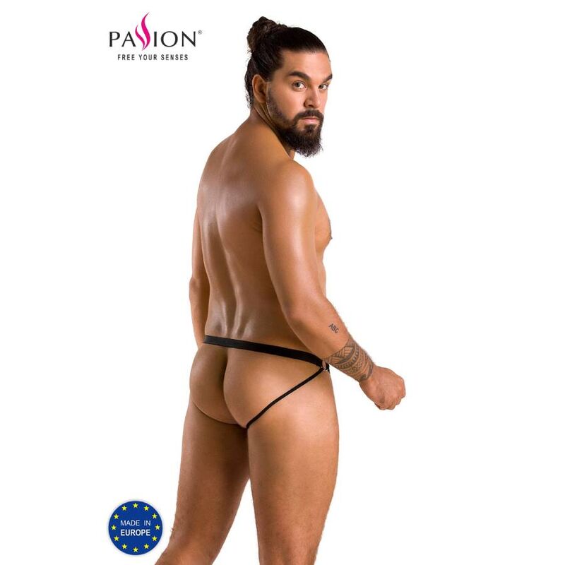 Luke Black Open Crotch Slip L/XL
