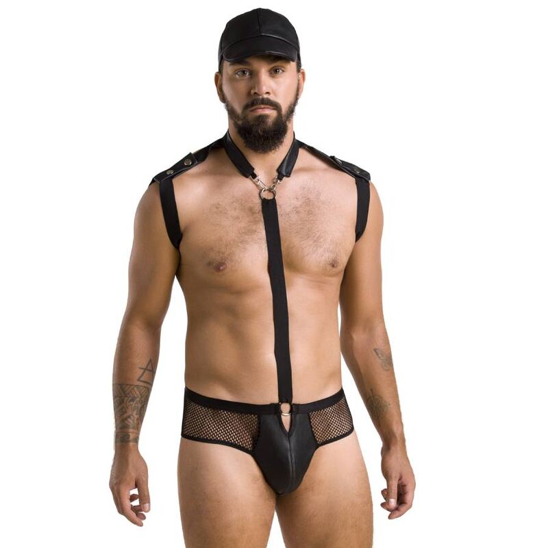 038 Set John Black Lingerie S/M