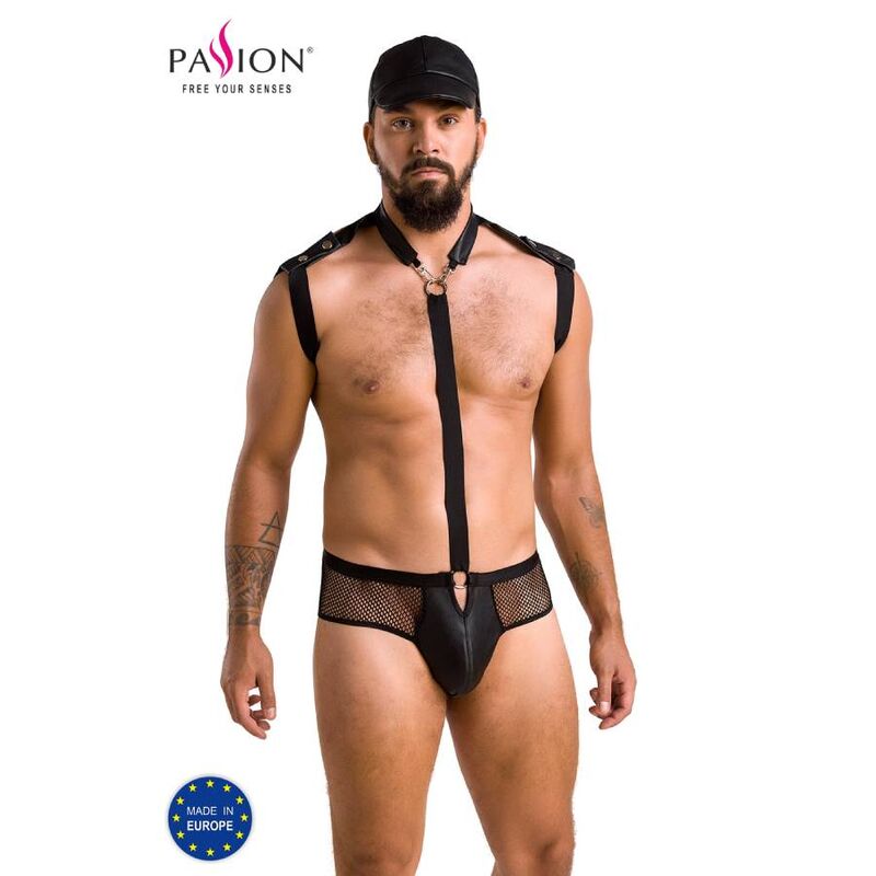 038 Set John Black Lingerie S/M