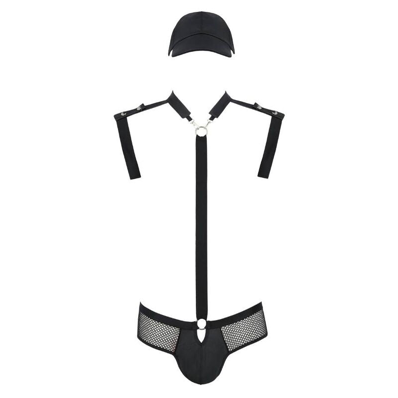 Seductive John Black Lingerie Set L/XL