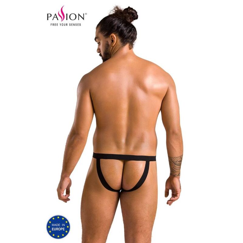Black Open Crotch Slip - L/XL