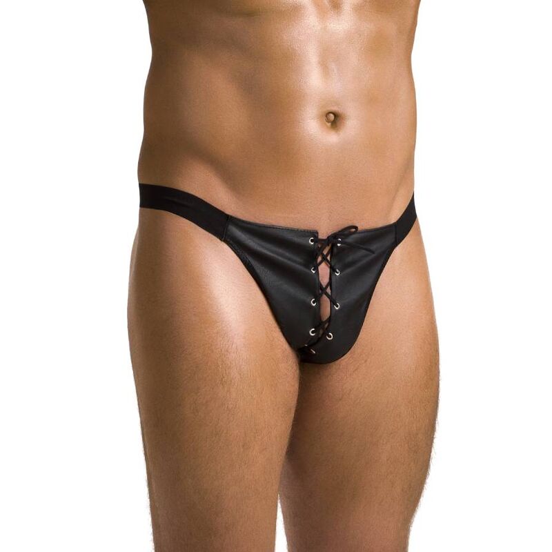 Black Open Crotch Slip - L/XL