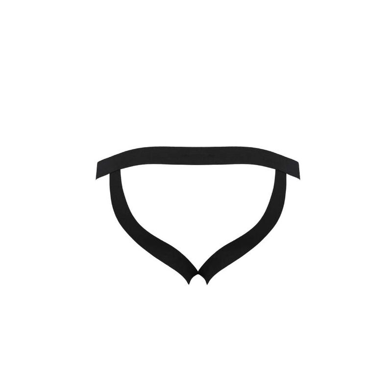 Black Open Crotch Slip - L/XL